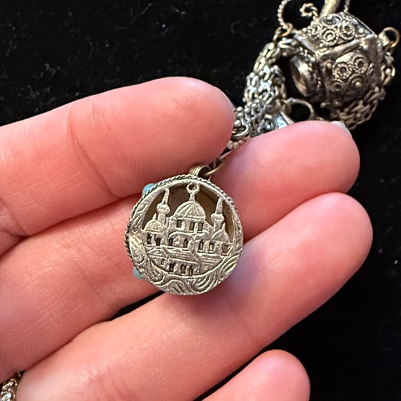 Vintage Silver Charm Bracelet - Picture 6 of 16